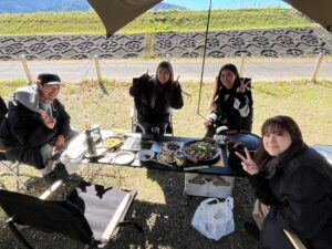 スタッフとかすみの森公園デイキャンプ♪